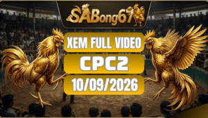 Xem Full Video Đá Gà CPC2 Ngày 10/09/2026 Trên SABONG67